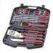 Kitchen & Housewares : Barbecue Set In Case 18 Pieces