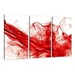 Visario 1120 Bild auf Leinwand Smoke, 160 x 90 cm, 3 Teile