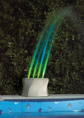 AquaGlow Rainbow Fountain