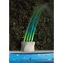 AquaGlow Rainbow Fountain