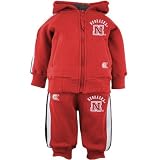 Nebraska Cornhuskers Scarlet Infant Two-Piece Warm Up Suit