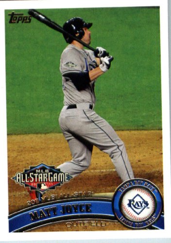 2011 Topps Update #US287 Matt Joyce - Tampa Bay Rays (All-Star)(Baseball Cards)