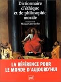 Dictionnaire d éthique et de philosophie morale