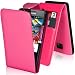 Supergets H�lle f�r Samsung I9100 Galaxy S II S2 Imitat Leder Tasche Schale in Rosa, Mini Eingabestift, Schutzfolie, Zubeh�r Set