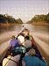 Photo Jigsaw 16x12 (40x30cm) Tourists in longboat on a river in the Mulu National Park in Sarawak by Robert Harding