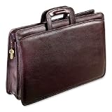 Jack Georges University Collection Double Gusset Top Zip Tri-Pocket Portfolio