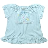 《H28年夏物》(日本製) Pample Mousse(パンプルムース) リラックス天竺水玉スモックブラウス 95cm/SA NO.DP-62211