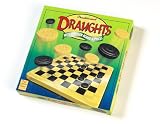 Traditional Draughts with Wooden Board & Pieces