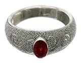Garnet ring, 'Passion' 8 (US Ring size)