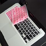 Rose Pink Keyboard Skin Compatible with AppleTM Macbook Pro