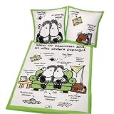 Produkt-Bild: Herding, 447335039 Bettw&auml;sche Sheepworld "pupsegal" ( Linon ), 80/80+155/220 cm