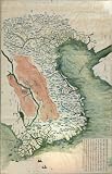 1890 HUGE BEAUTIFUL MAP VIETNAM