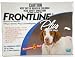 Frontline Plus Med Dog 6 Pk Blue Kill Fleas Ticks