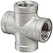 Stainless Steel 304 Cast Pipe Fitting, Cross, Class 150, 1/2