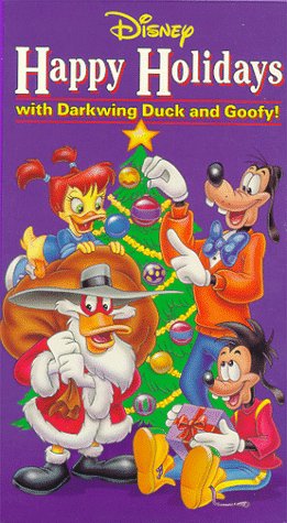 Happy Holidays with Darkwing Duck and Goofy