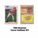 1992 Bowman Trevor Hoffman Rookie Card