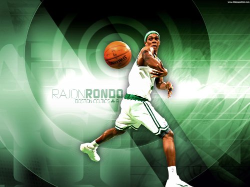 Rajon Rondo 11x17 HD Photo Poster Boston Celtics #01