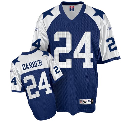 Reebok Dallas Cowboys Marion Barber Throwback Replica Jersey Medium
