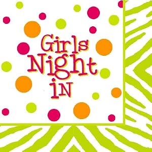 Girls Night In/Out Cocktail Napkins