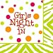 Girls Night In/Out Cocktail Napkins