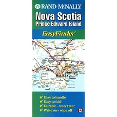 Rand McNally Easyfinder Nova Scotia Prince Edward Island