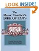 The Music Teacher's Book of Lists (J-B Ed: Book of Lists)