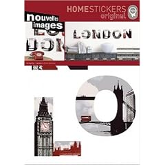London - Big Ben, Tower Bridge, Lambert-Zorn-Cailloux Wand-Tatoos Aufkleber Poster-Sticker (70 x 50cm)