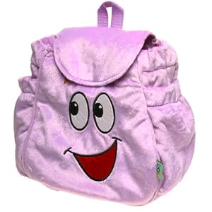 Nick Jr. Dora the Explorer Purple Plush Rescue Backpack