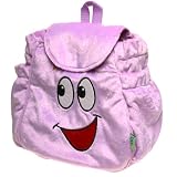 Nick Jr. Dora the Explorer Purple Plush Rescue Backpack ~ Dora the Explorer