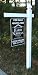 Vinyl PVC Real Estate Sign Post - White