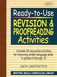 Ready-to-Use Revision and Proofreading Activities: Unit 5 (J-B Ed: Ready-to-Use Activities)