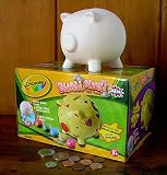 Oink! Oink! Piggy Bank- Paint your Own Piggy Bank Kit