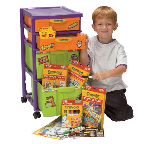 Childrens Toyshop  Toys : Crayola Super Storage Tower