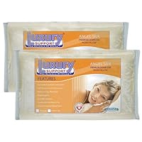 Premium Angel Silk Ultra Plush Pillows-Queen-2 pk.