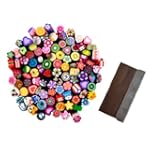 Ensemble de 100 canes Fimo avec colle...