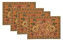 April Cornell Placemats, Mums Rust, Set of 4