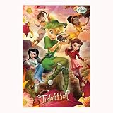 Disney Fairies (Tinkerbell, Group) 3-D Art Poster Lenticular Print - 11x17