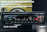 Autoradio AudioProject RCD 55 CD/MP3 RDS USB SD MMC incl. Kopierfunktion