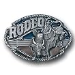 Rodeo Pewter Belt Buckle - Fan Shop Sports Team Merchandise