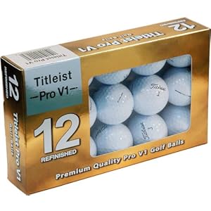 Titleist Pro V1 Mint Refinished Official Golf Balls,12-Pack Titleist Pro V1 Mint Refinished Official Golf Balls,12-Pack