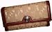 Etienne Aigner Checkbook Wallet Geometric Logo Personal Assets Available in Several Colors