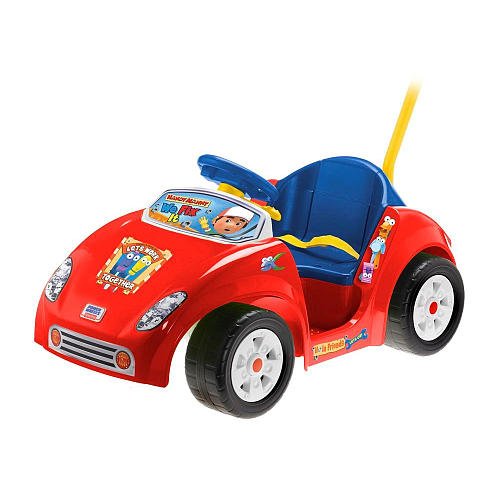 KIDS HANDY MANDY RIDE ON BATTERY OPERATED ELECTRIC CAR , Power Wheels Fisher-Price Handy Manny Tot Rod