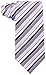Scott Allan Collection Brown and Gray Neckties - Jacquard Woven Striped Tie - Brown Wedding Ties for Groom