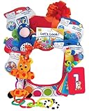 Colorful World New Baby Shower Gift Basket