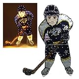 44" NHL Nashville Predators Outdoor Lighted Hockey Player Lawn Figure Decoration
