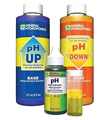 1-Set Attractive Popular GH pH Control Water Test Kit Accurate General Adjustment Combo Up and Down Volume 8 oz with 1 oz Indicator