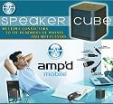 The New Best Thing !! Portable Universal AMPD Speaker CUBE for Apple iPod Nano 1st Generation 1GB, 2GB, 4GB