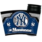 New York Yankees 16oz. Plastic Travel Mug