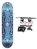 SPEED DEMONS Complete Skateboard BLUE BANDANA 7.5