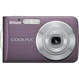 Nikon - Nikon Coolpix S210 8MP Digital Camera with 3x Optical Zoom (Plum)
